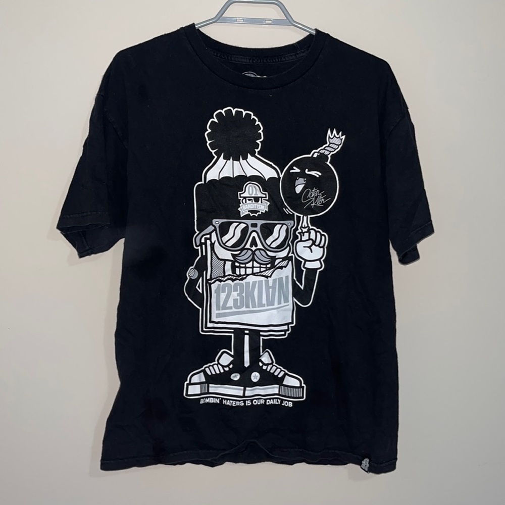 123 KLAN bandit design t shirt